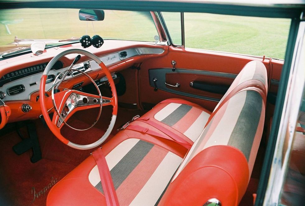 1958 Chevrolet Impala Sport Coupe, interior