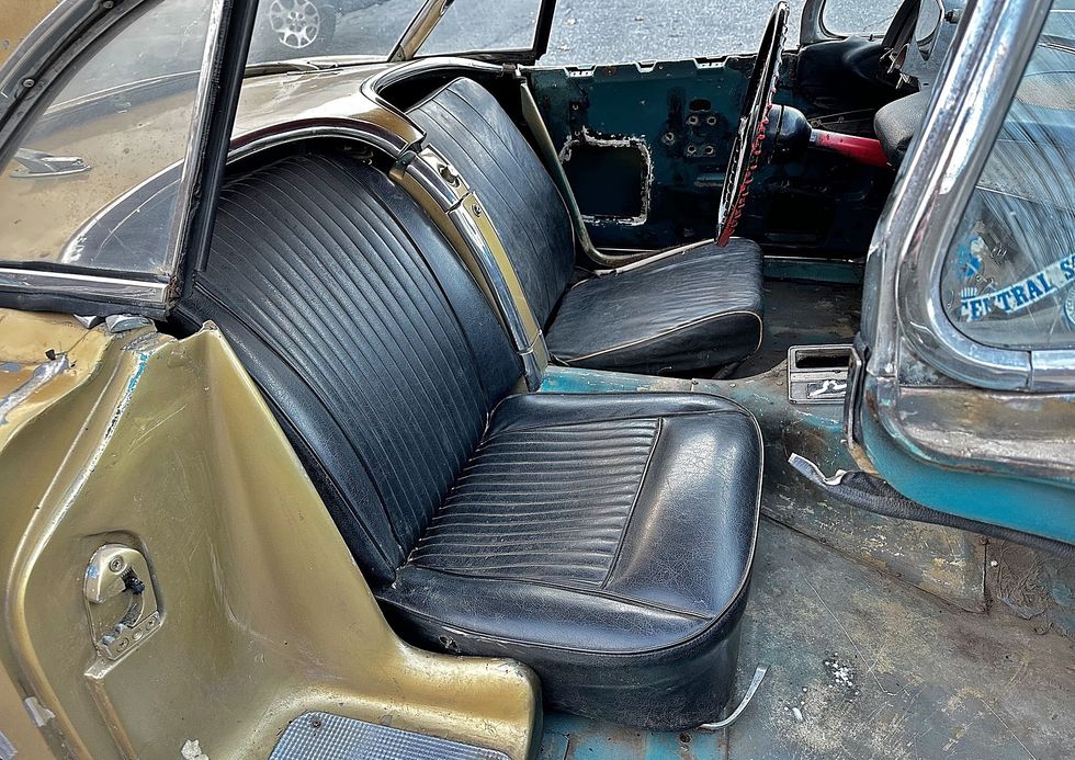 1958 Corvette Barn Find - Interior from RH door