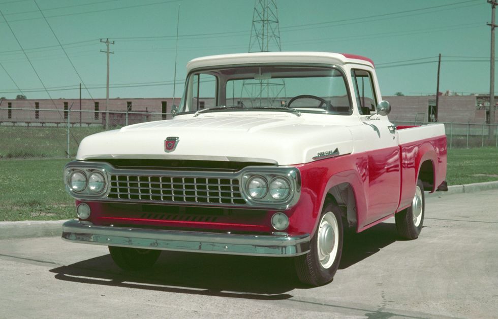 1958 Ford F-100.