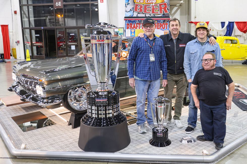 Most Beautiful Roadster and Al Slonaker Memorial Award Winners