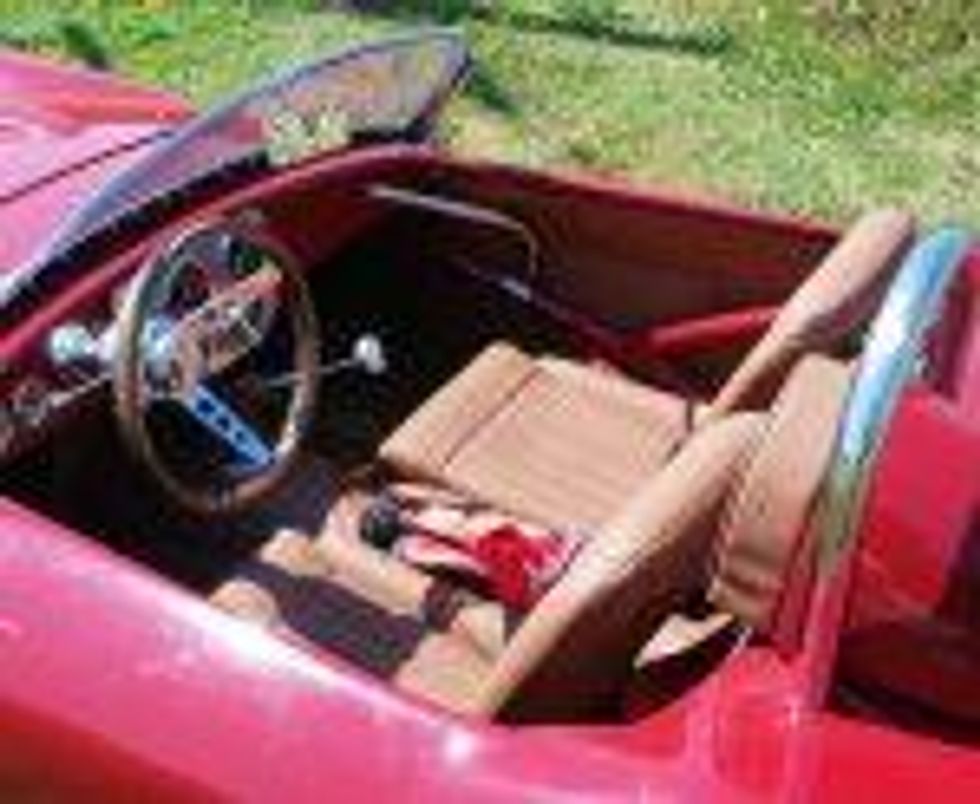 1960 Volvo Custom Sports Roadster interior