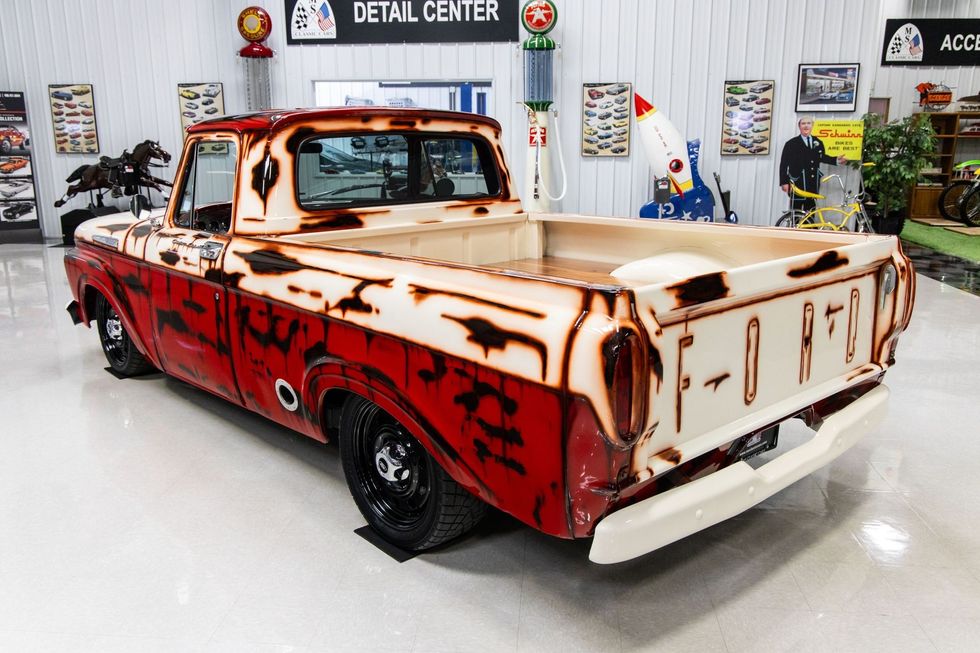 1962 Ford F100 Restomod rear quarter