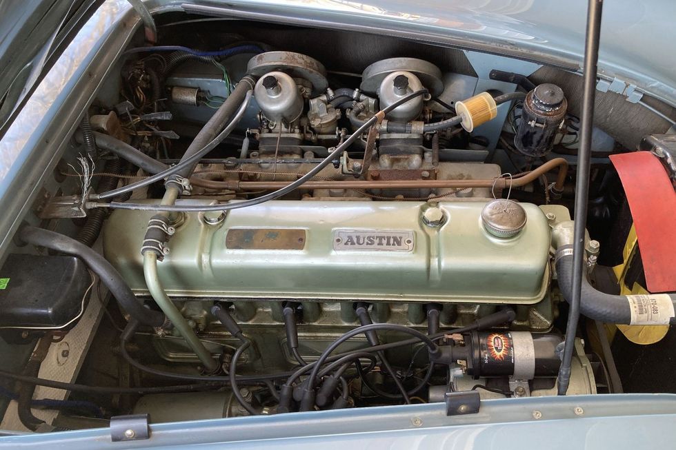 1963 Austin-Healey 3000 Mk II BJ7 Cabrio-Motor