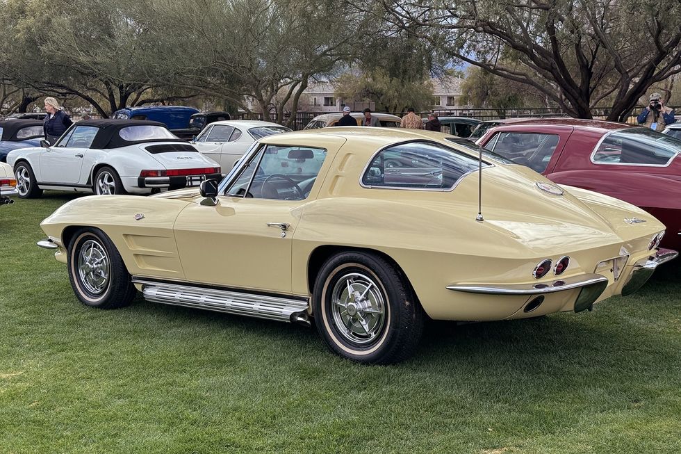 1963 Chevrolet Corvette Sting Ray Coupe, rear quarter