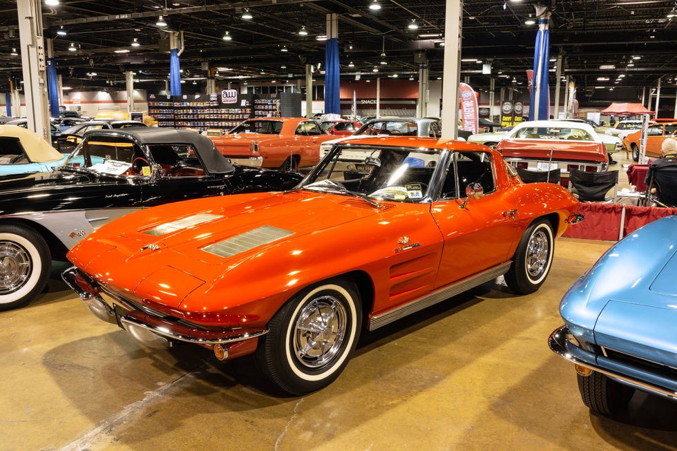 1963 Split Window Riverside Red with Rochester Fuel Injection