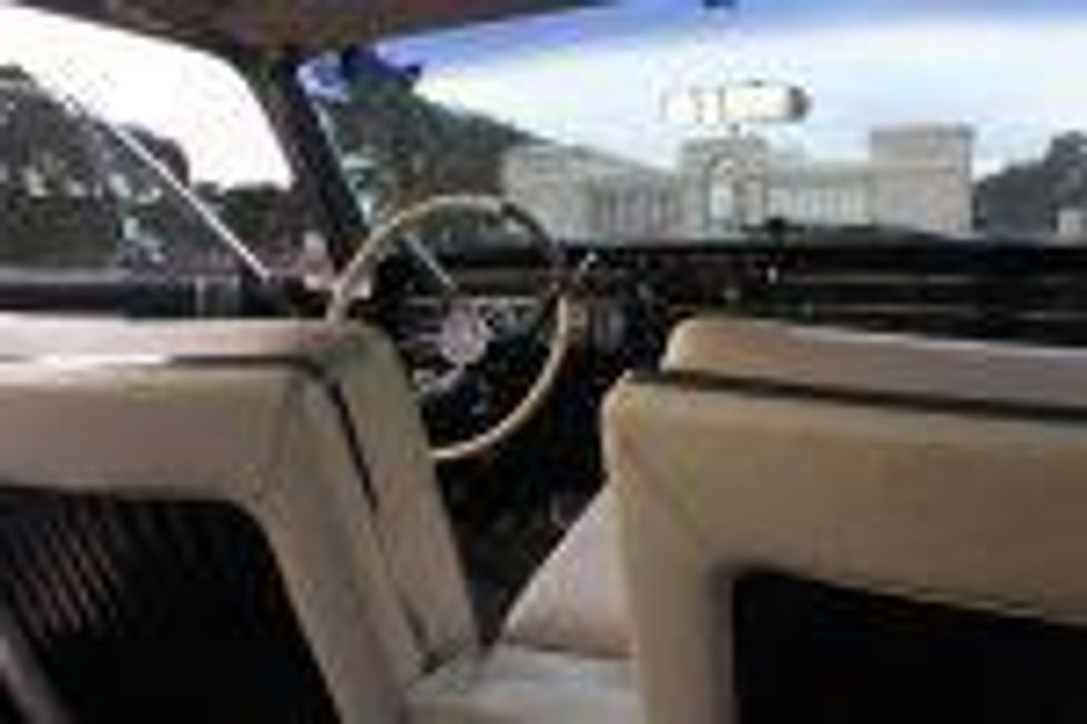 1964 Lincoln Continental interior white hemmings find of the day