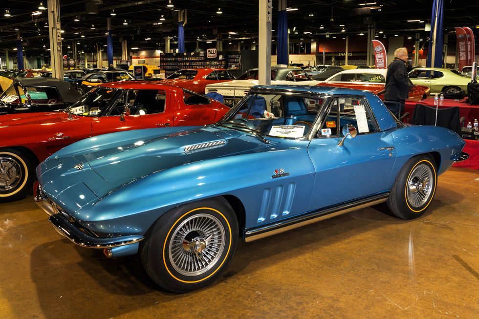 1965 Corvette Nassau Blue with First-Year 396ci Big Block