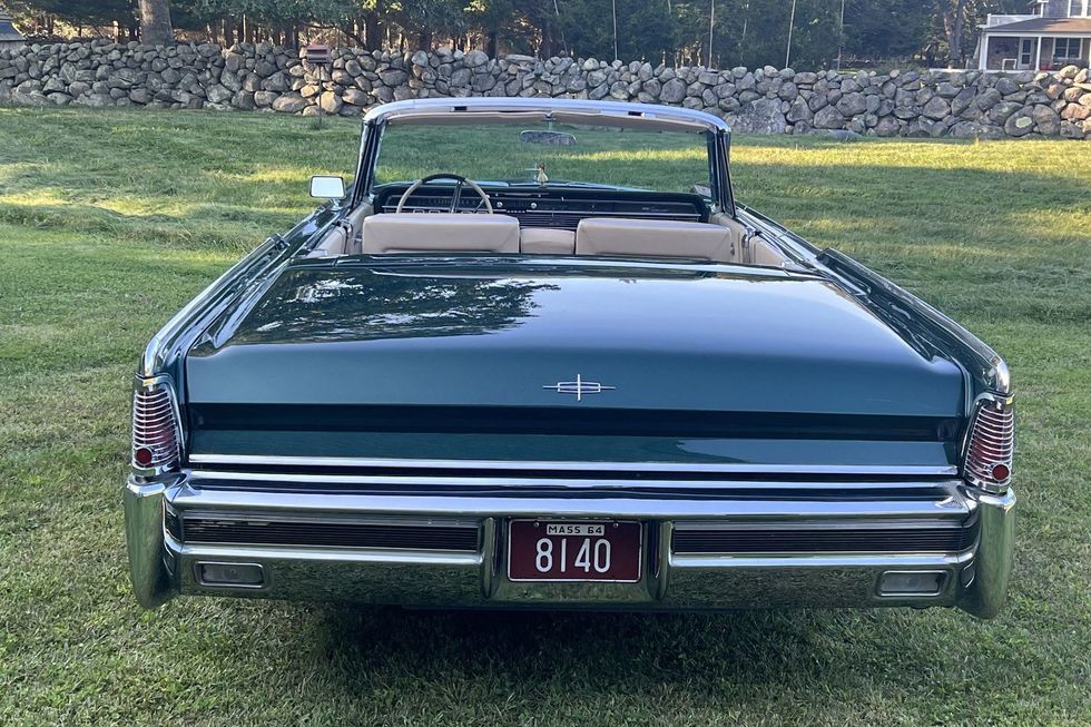 1965 Lincoln Continental Convertible rear