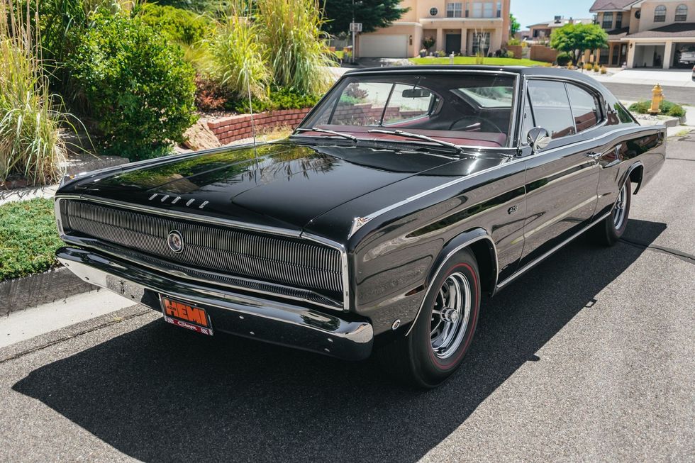 1966 Dodge Charger Hemi front quarter