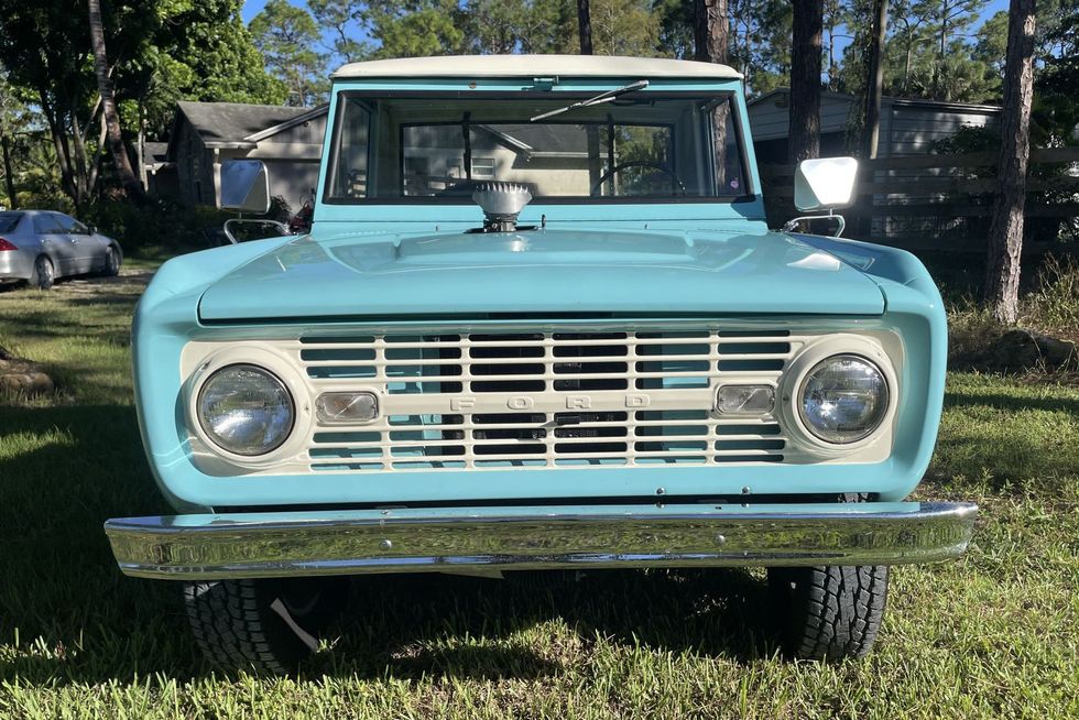 1966 Ford Bronco Sports Utility pickup front