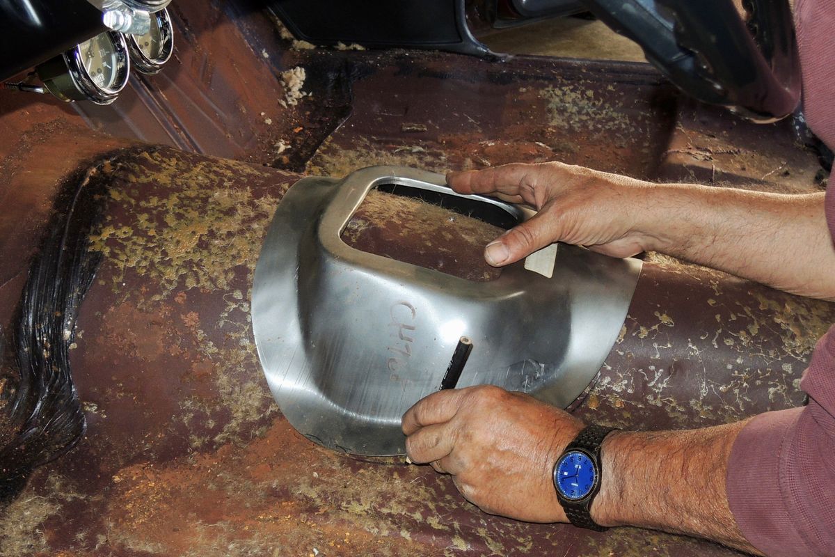 1968 Bel Air Tremec TKX Swap - 1968-72 Chevelle Shifter Hump Positioning