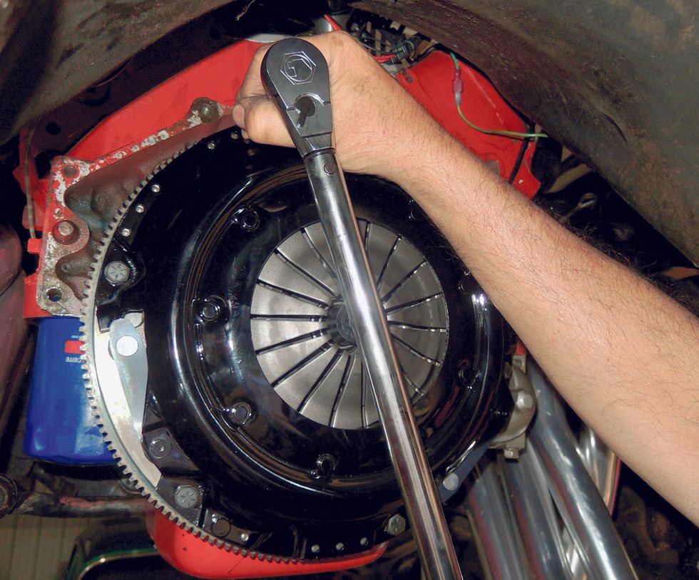 1968 Bel Air Tremec TKX Swap - Clutch Assembly