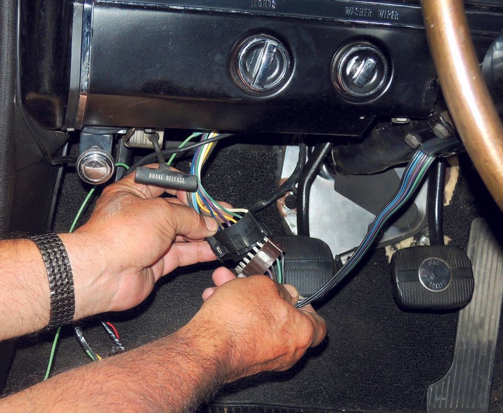 1968 Bel Air Tremec TKX Swap - Reconnecting Wiring