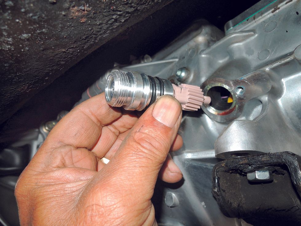 1968 Bel Air Tremec TKX Swap - Speedometer Cable Adapter