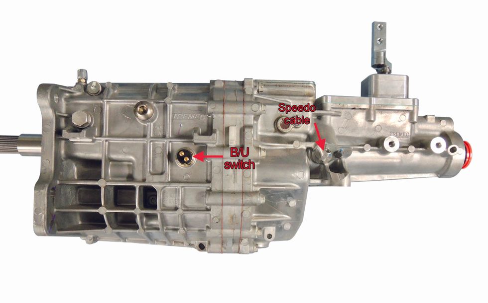 1968 Bel Air Tremec TKX Swap - Tremec TKX