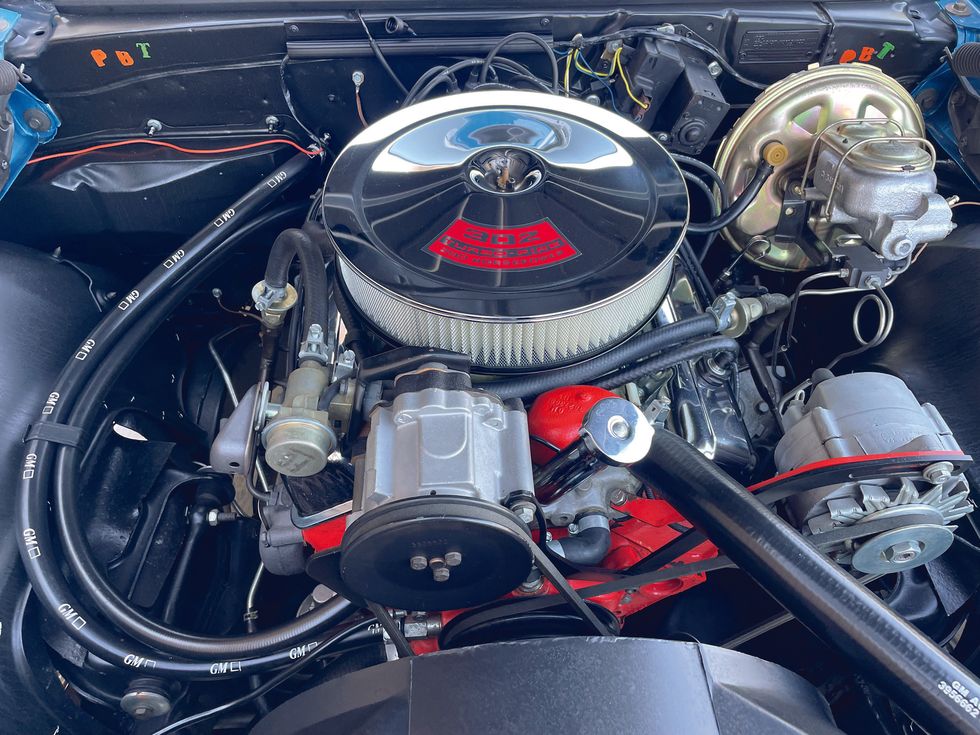 1968 Chevrolet Camaro Z/28 - Engine Bay