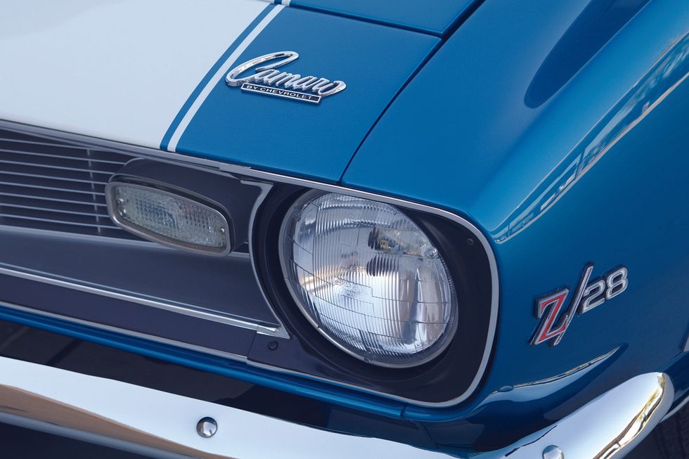 1968 Chevrolet Camaro Z/28 - Headlight/fender detail