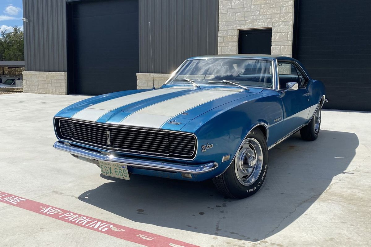 Fancy an Original-Condition Muscle Car? This 1968 Camaro Z/28