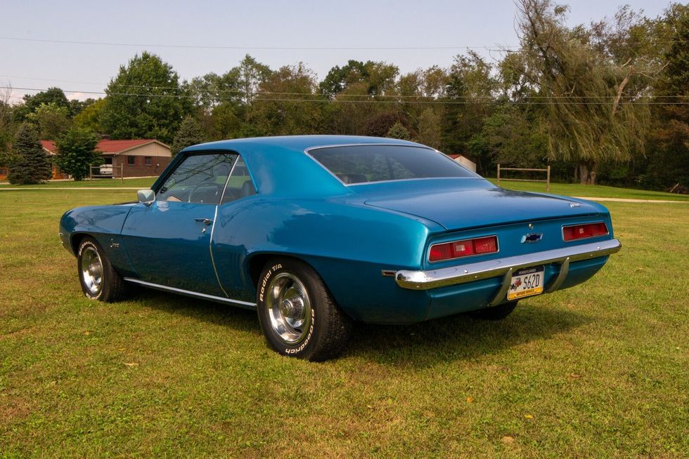 1969 Chevrolet Camaro rear quarter