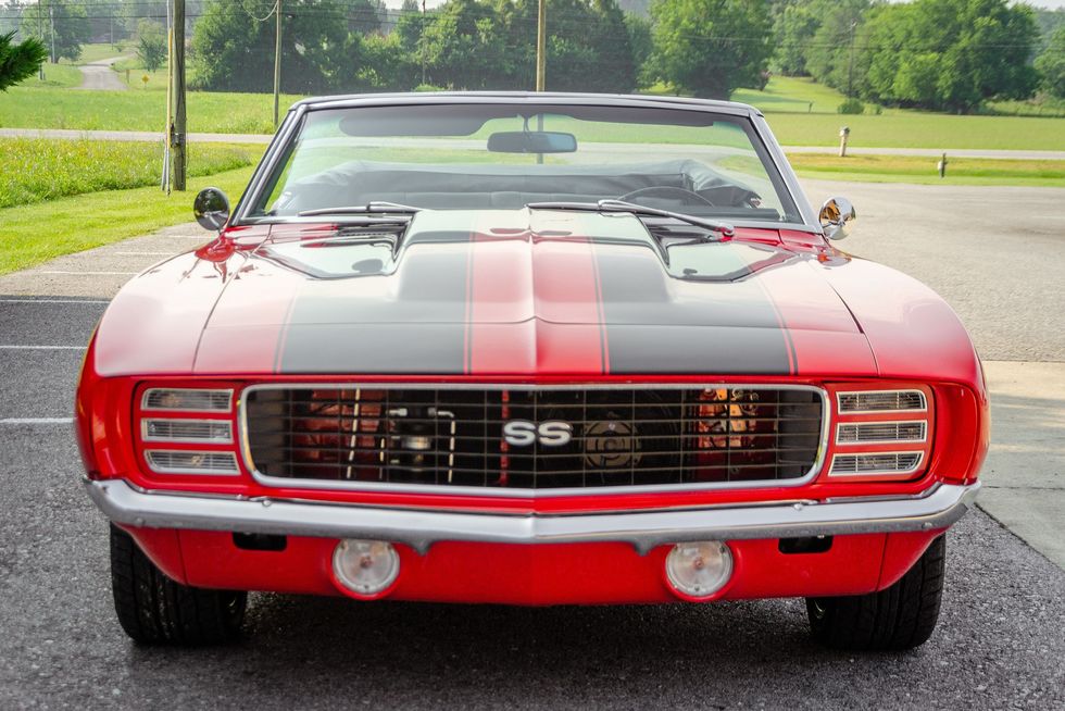 1969 Chevrolet Camaro SS Convertible restomod