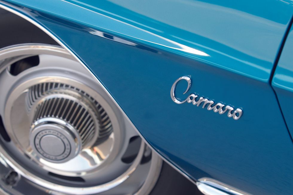 1969 Chevrolet Camaro Z/28 - Fender Badge Detail