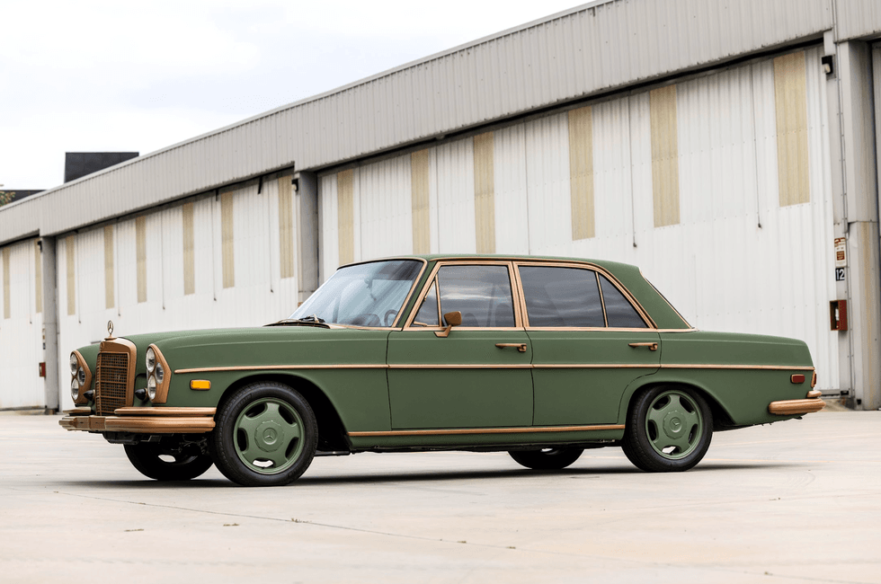 1969 Mercedes-Benz 280 SE runs on biodiesel