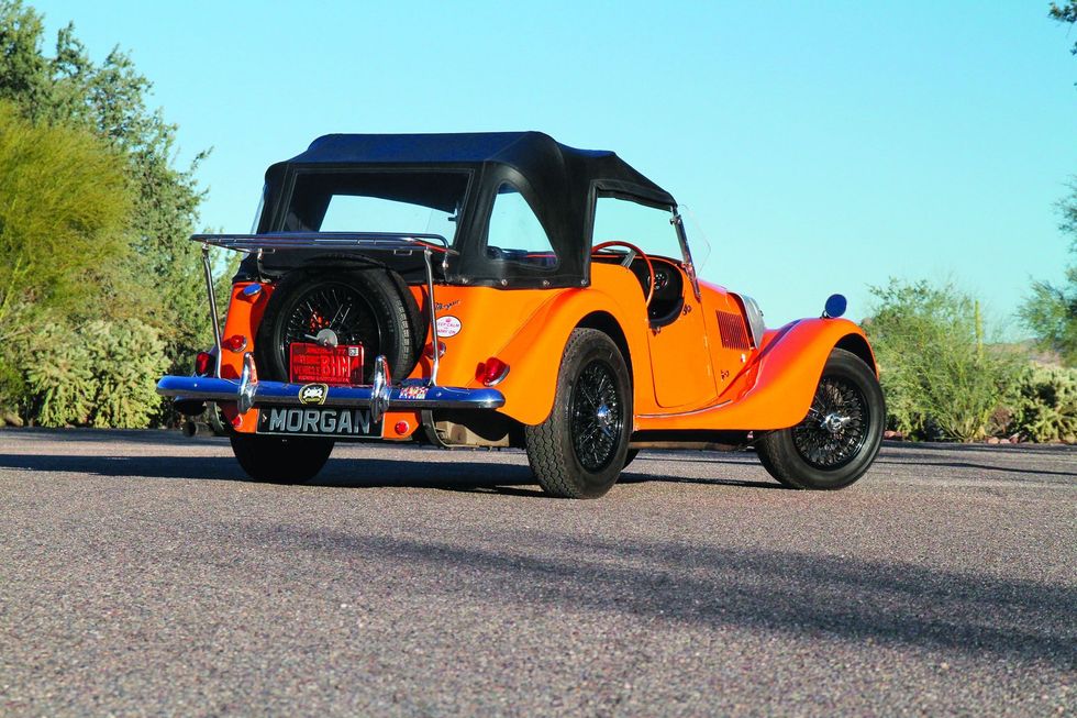 1969 Morgan 4/4 -  rear 3/4