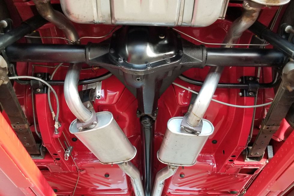 1970 Dodge Challenger R/T Convertible Hemi tribute undercarriage