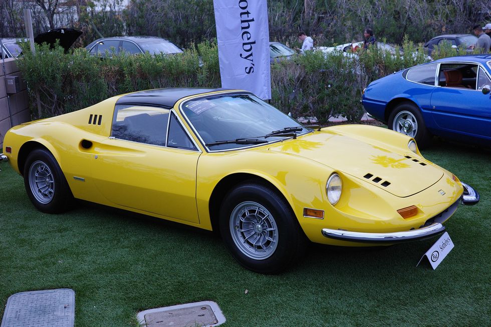 1973 Ferrari Dino 246 GTS, front quarter