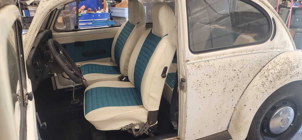 How To Re-Cover The Seats Of A Volkswagen Beetle