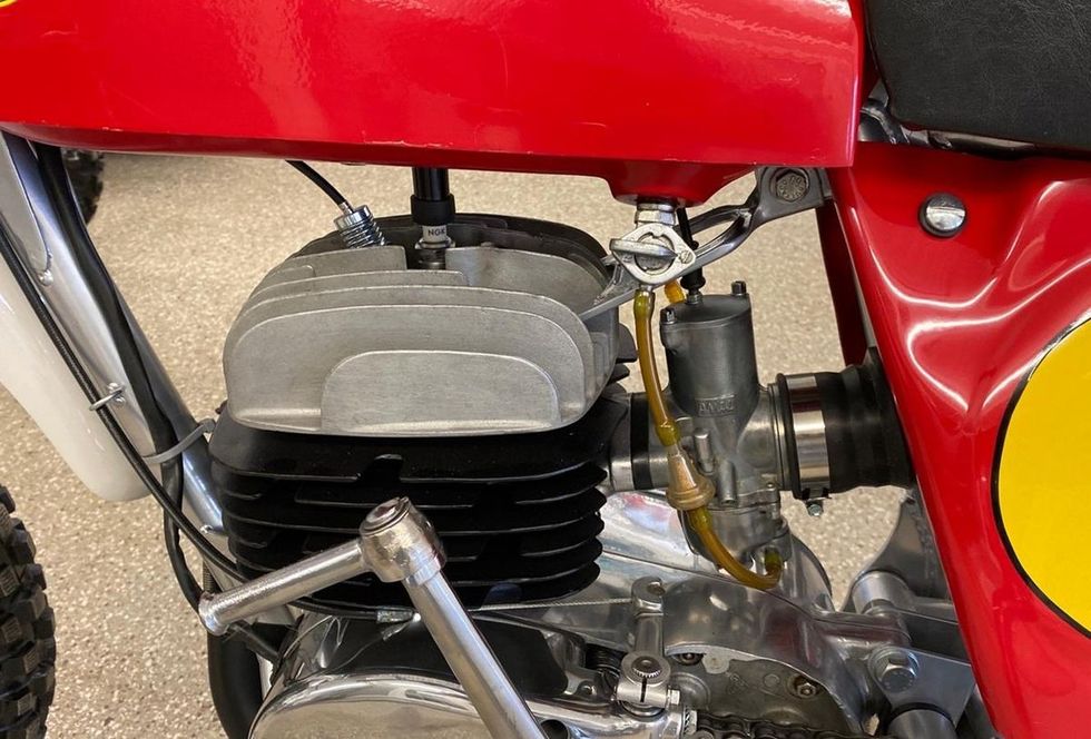 1974 Bultaco Pursang 360 Mk7 engine