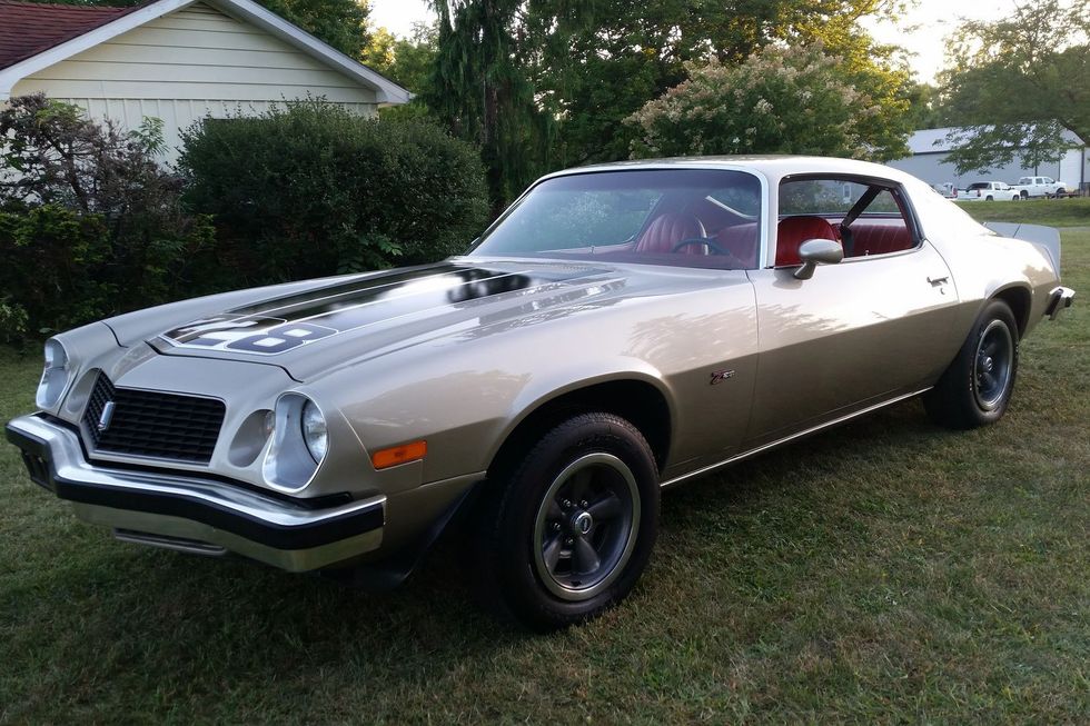 1974 Chevrolet Camaro Z28 front quarter