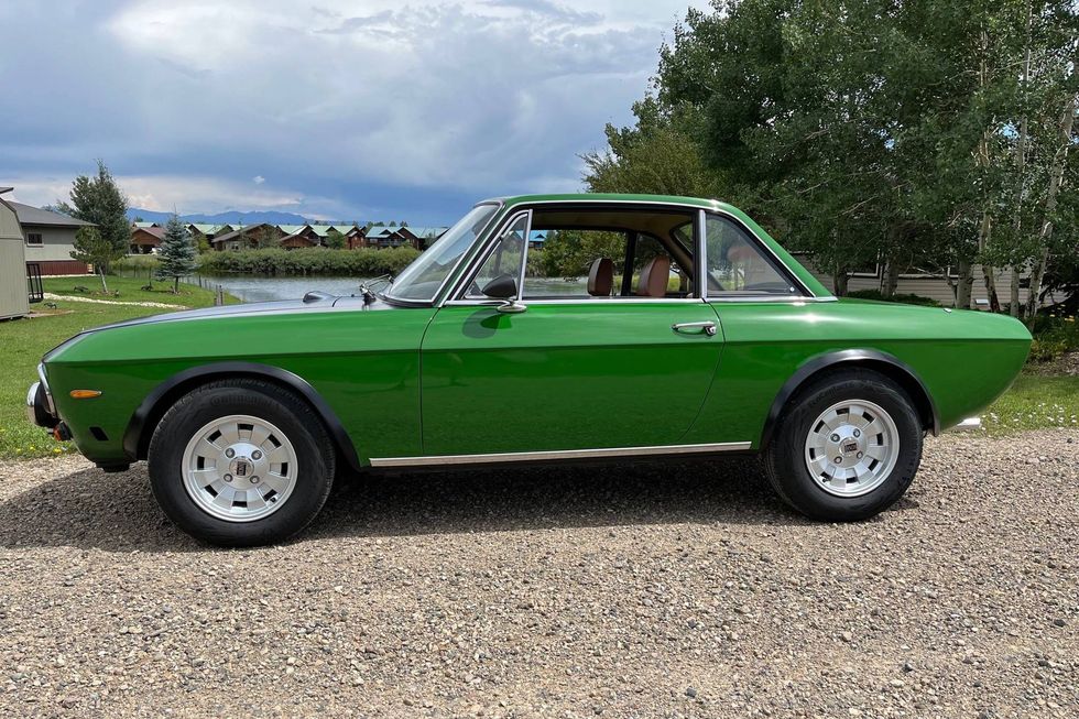 1976 Lancia Fulvia 3 Coupe side
