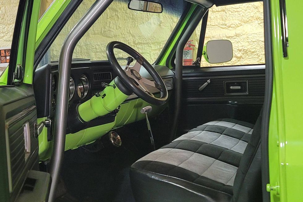 1977 Chevrolet K10 Scottsdale interior