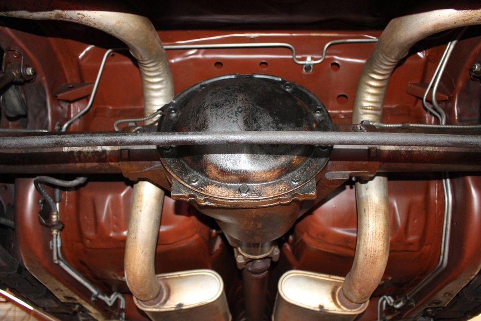 1978 Chevrolet Camaro Z28 undercarriage