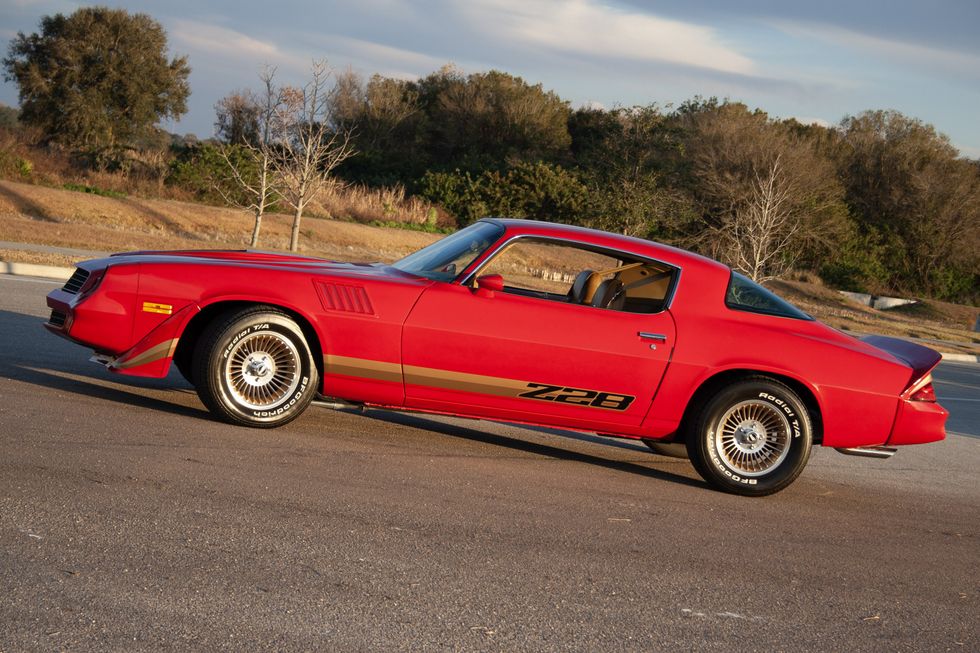 1979 Chevrolet Camaro Z28 - LH side profile, angled