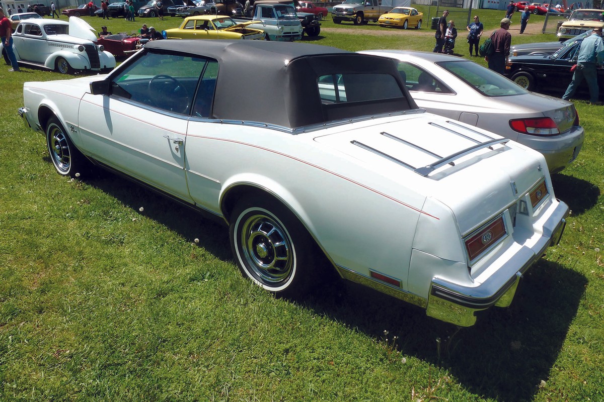 1982 Buick Riviera convertible by ASC - Rear quarter