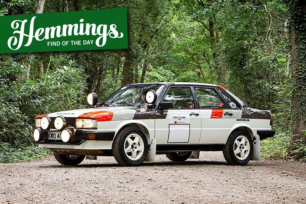 Onderdrukken Potentieel handicap Live out your vintage-rally dreams in this restored ex-Works 1983 Audi 80  quattro | Hemmings