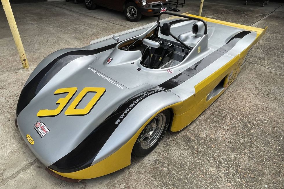 1986 Lola T86/90 Sports 2000 Race Car, front quarter