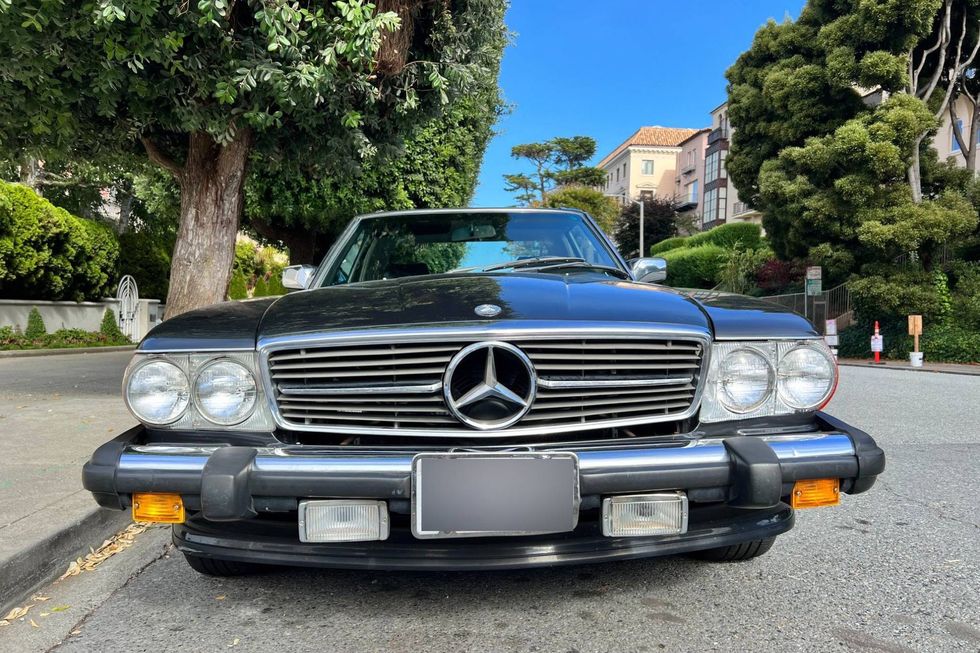 1987 Mercedes-Benz 560SL, Vorderansicht