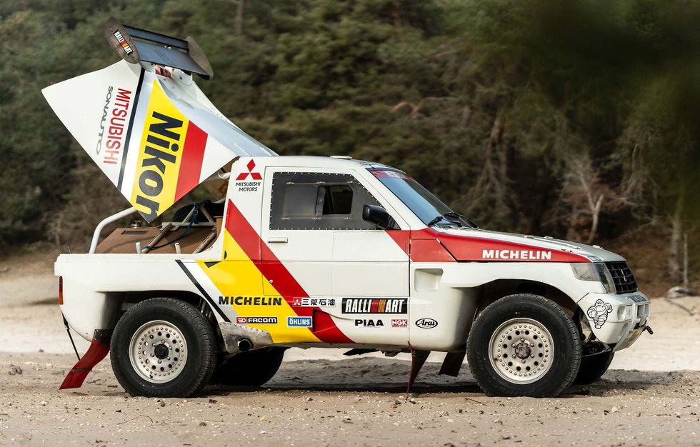 With Mitsubishi Pajero Prices on the Rise, a Dakar-Raced Example Could Sell for $375,000