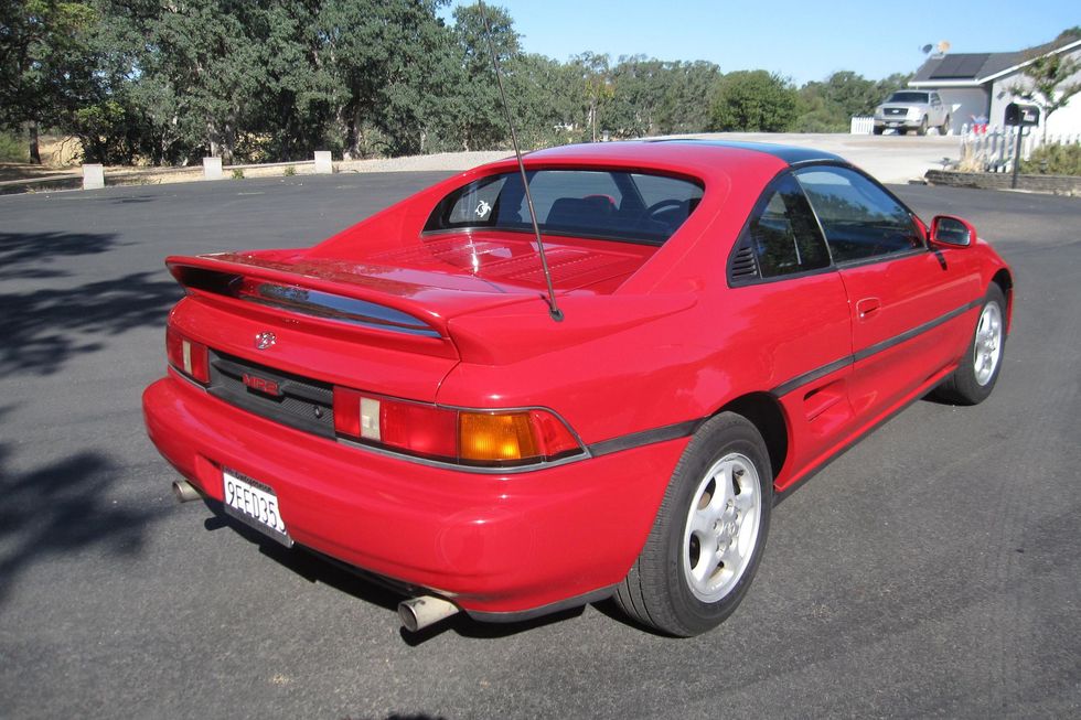 1991 Toyota MR2 rear quarter