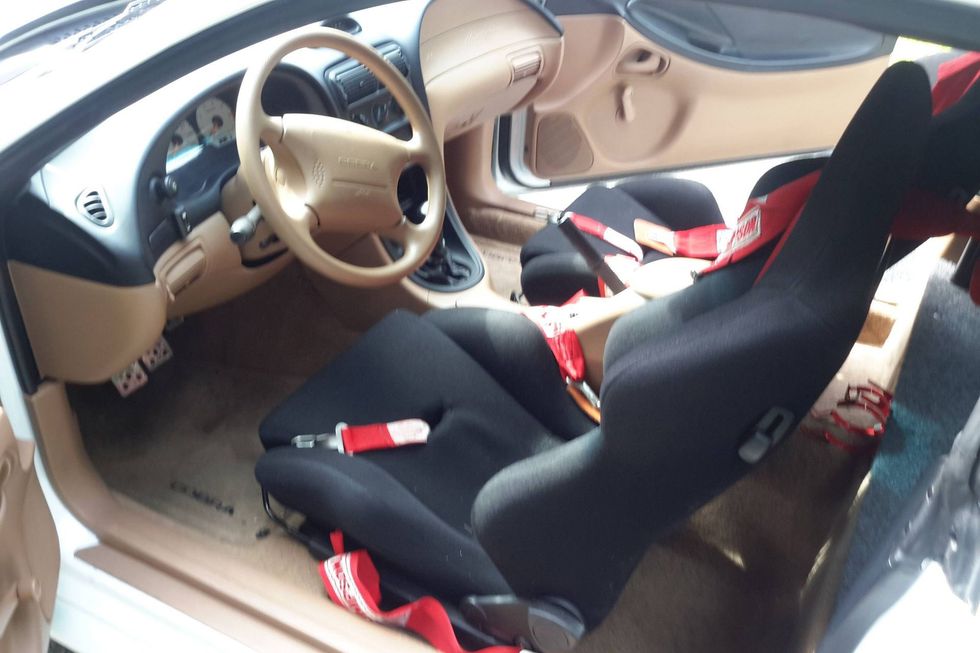 1995 Ford Mustang SVT Cobra R interior