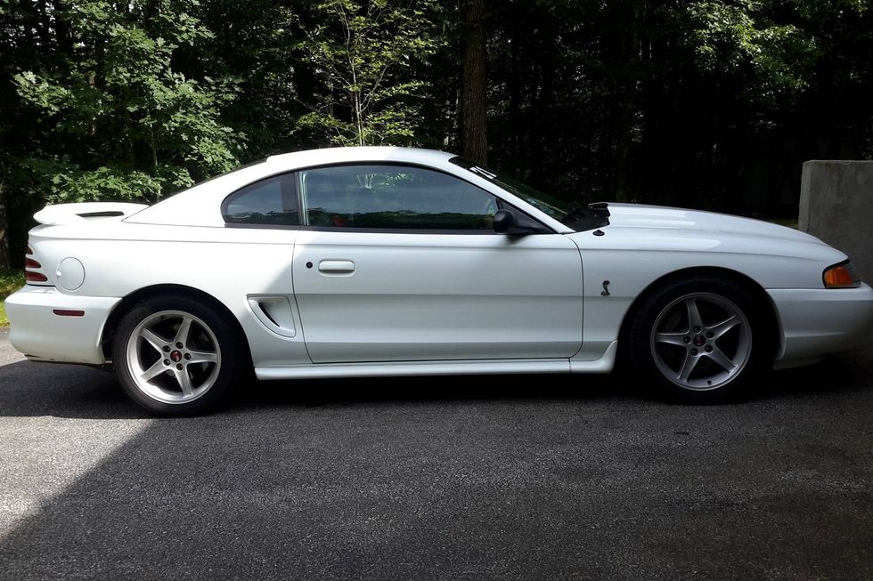 1995 Ford Mustang SVT Cobra R side