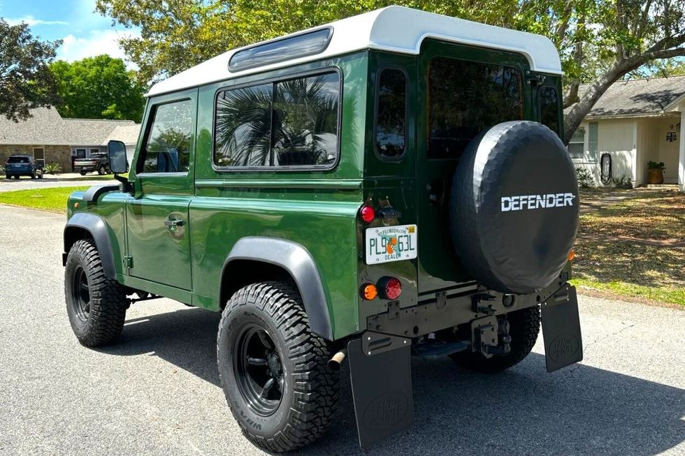 1995 Land Rover Defender 90, rear quarter