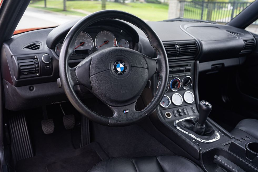 2001 BMW M Coupe interior