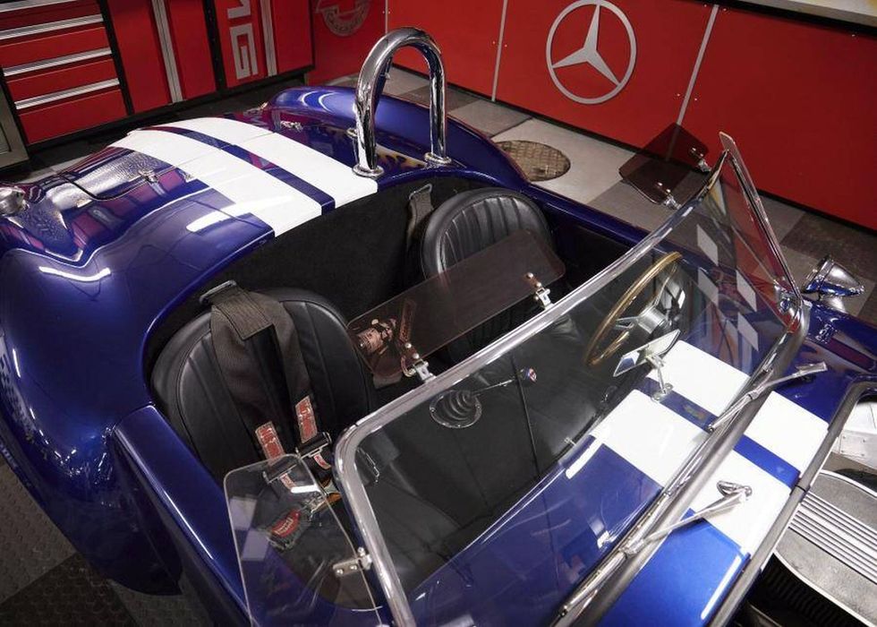 2004 Factory Five Racing Mk2 Roadster - Interior, top-down, from windshield