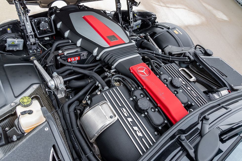 2006 Mercedes-Benz SLR McLaren 5.4-liter AMG supercharged V8