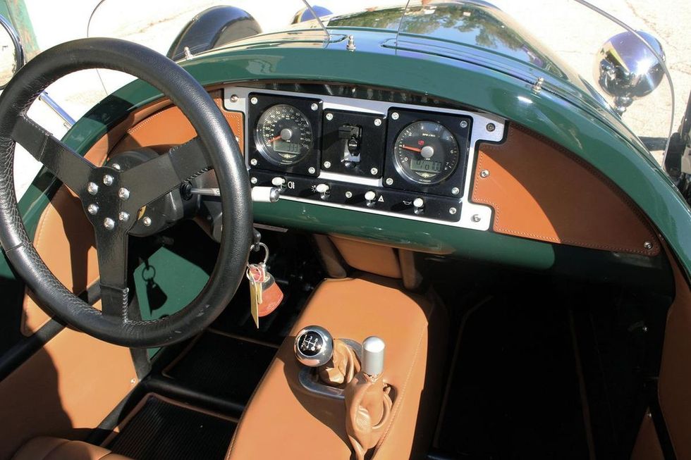 2014 Morgan 3-Wheeler - Cockpit