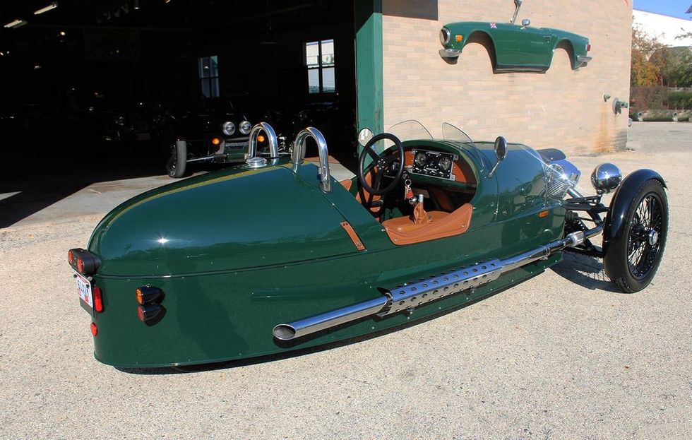 2014 Morgan 3-Wheeler - RH rear angle